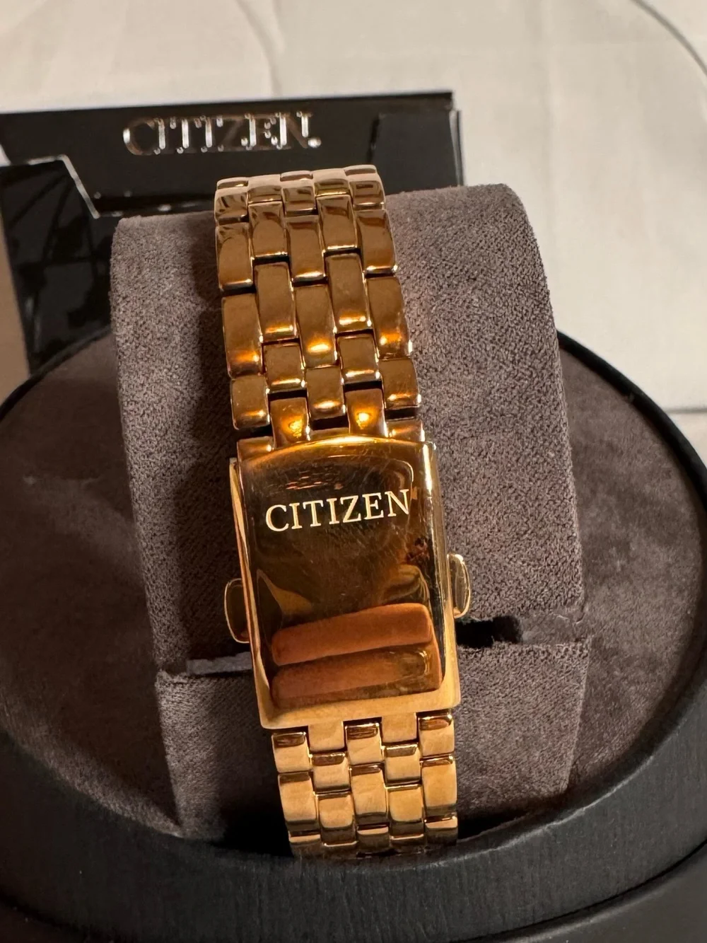 NEW Citizen Eco-Drive Ladies LTR Watch - Rose Gold & Crystals (NIB w/ Warranty)